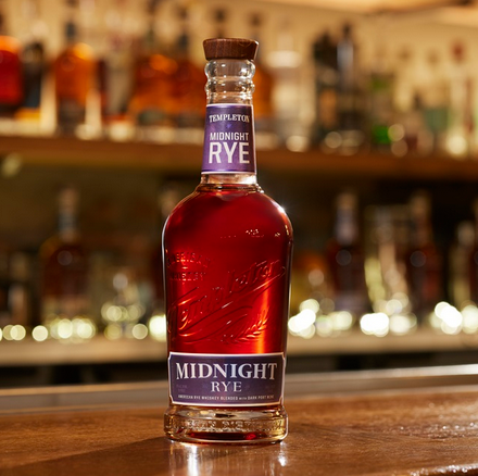 Templeton Midnight Rye bottle
