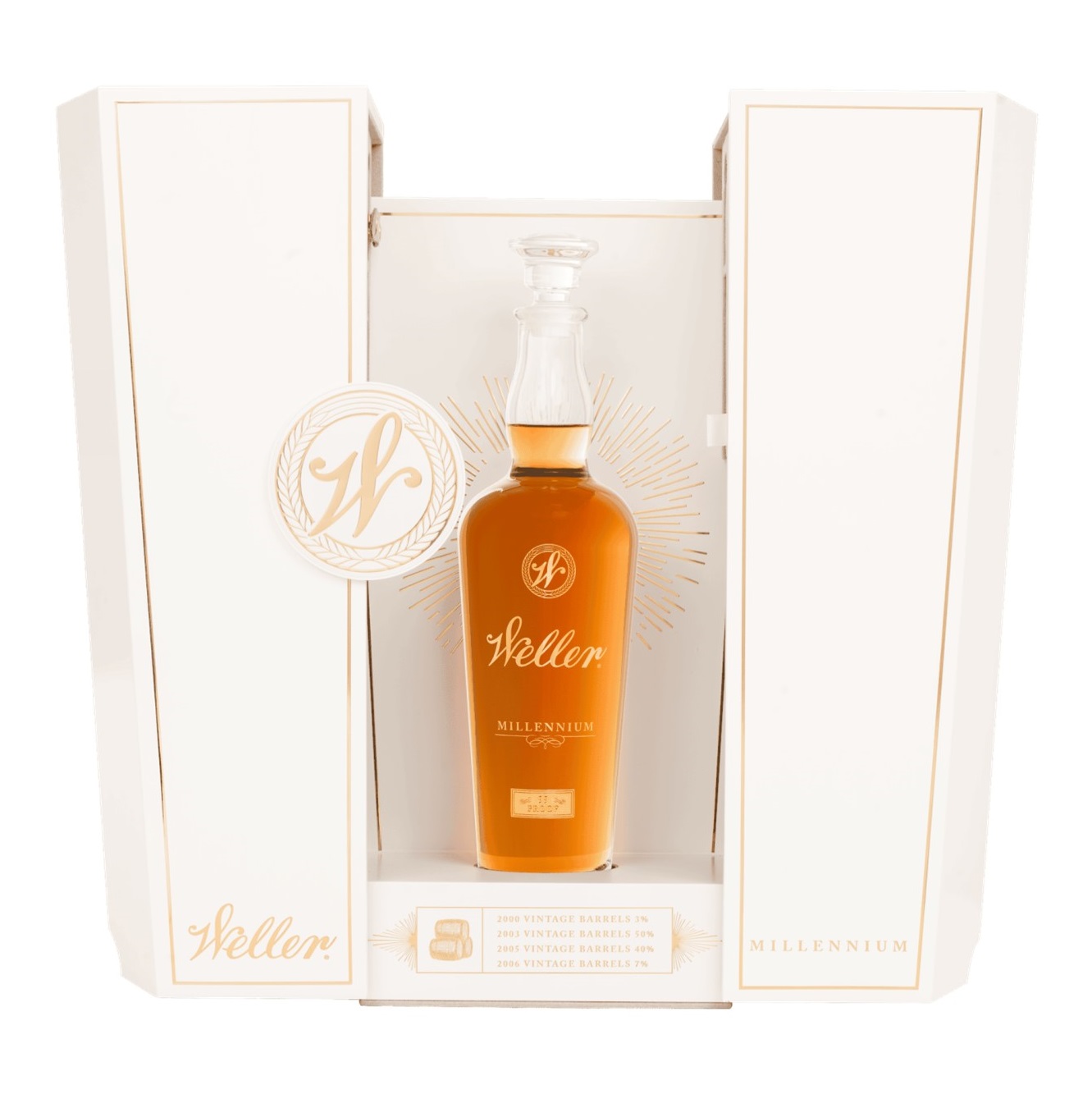 Weller Millennium box and bottle