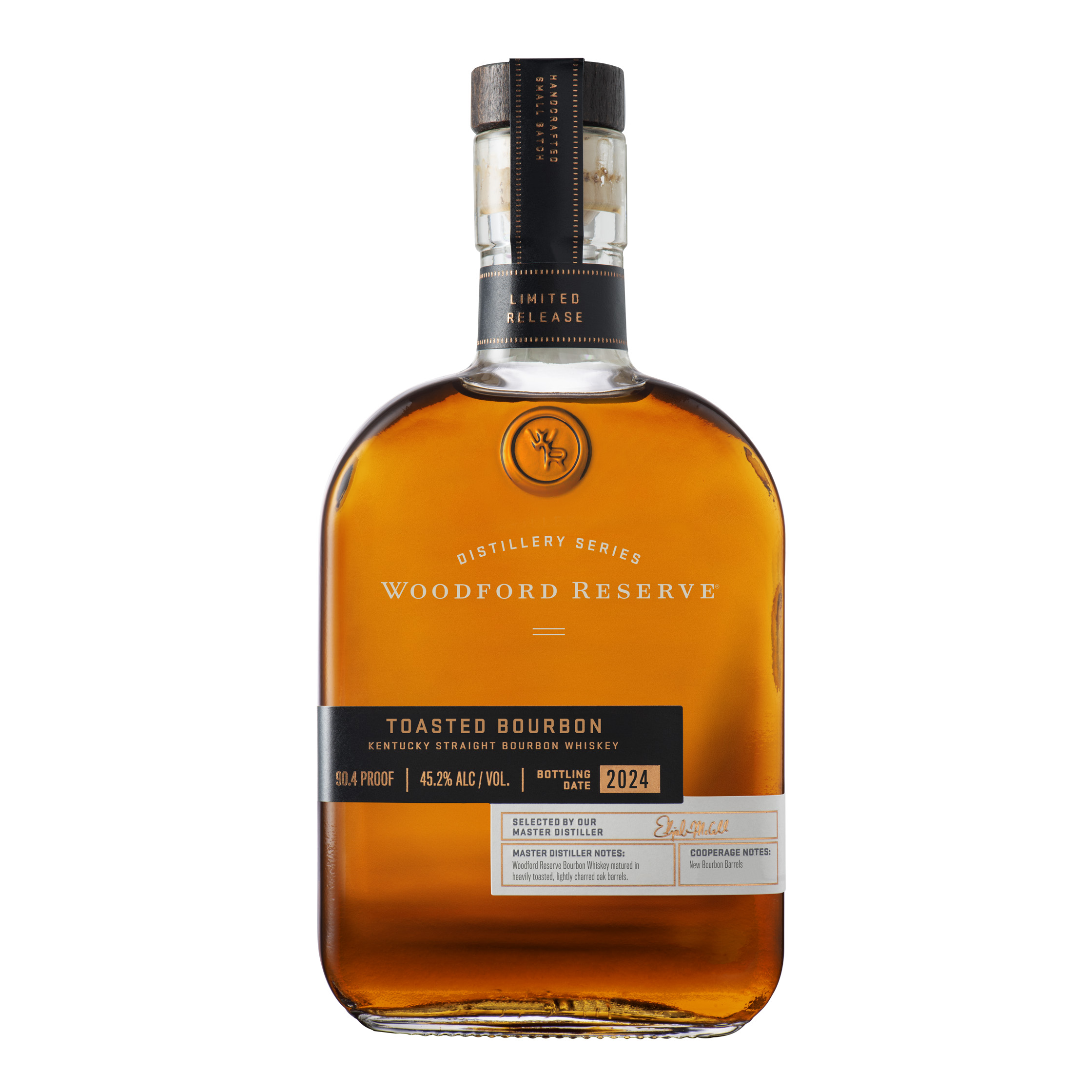 Woodford Reserve Toasted Bourbon bottle