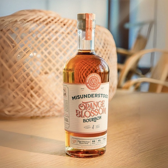 Misunderstood Whiskey Co Orange Blossom Bourbon bottle