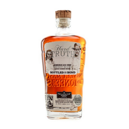 Hard Truth Distilling Co. & Mellencamp Whiskey Co. American Odd Sweet Mash Straight Bourbon Whiskey bottle