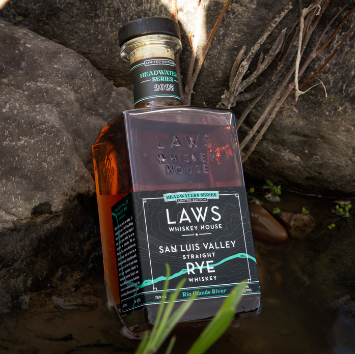 Laws San Luis Valley Rye Rio Grande Edition bottle