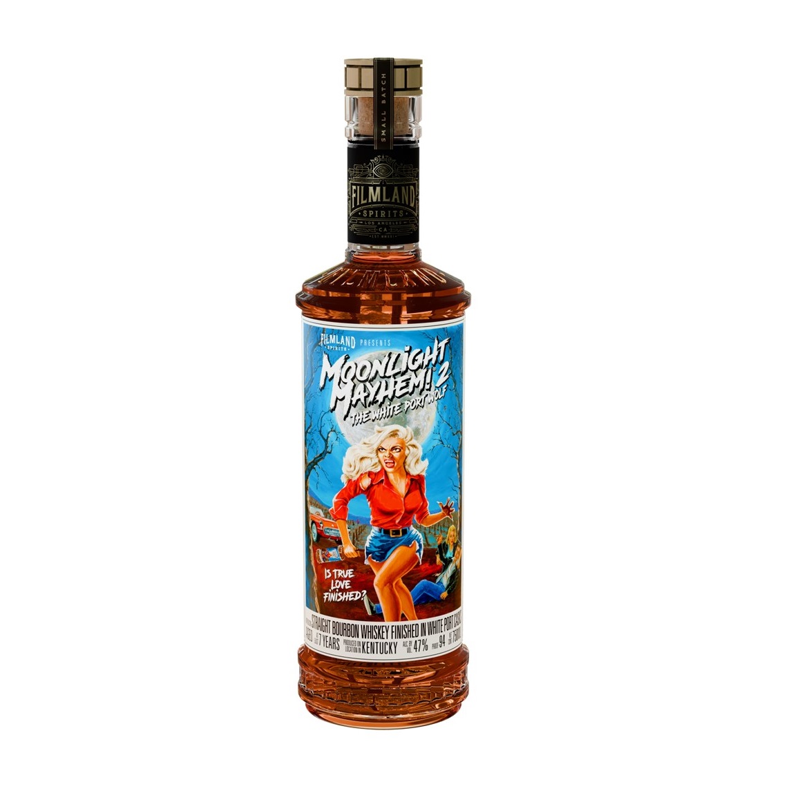 MOONLIGHT MAYHEM! 2 The White Port Wolf bottle