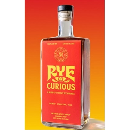 Maryland Rye Curious bottle
