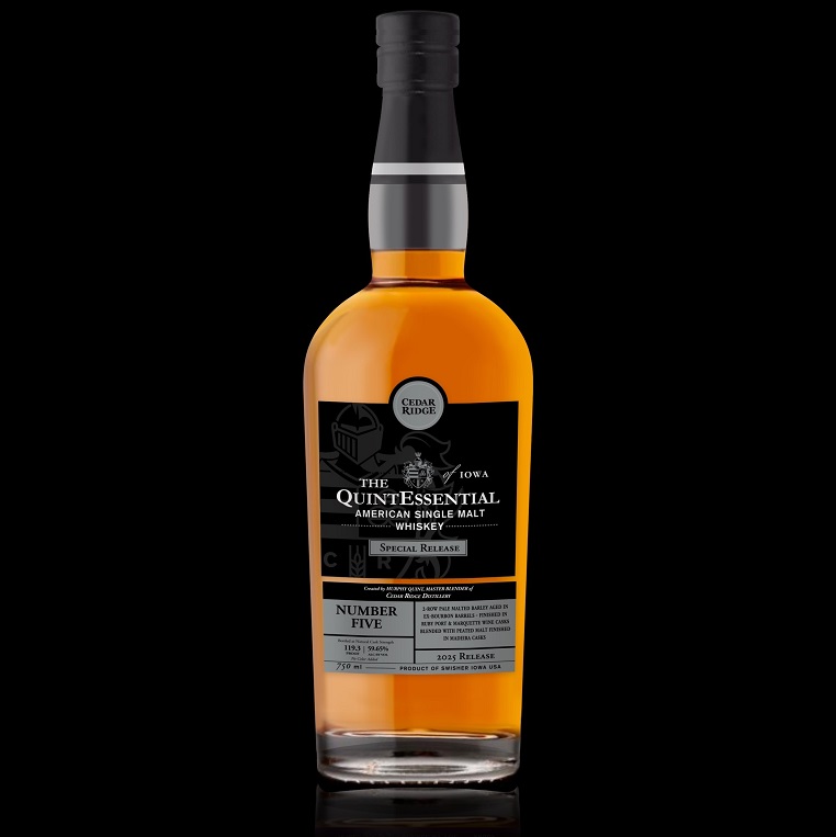 Cedear Ridge Distillery QuintEssential_Bottle_Number Five_TP_V1