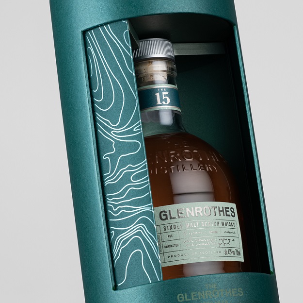 The GLenrothes The 15 bottle and canister