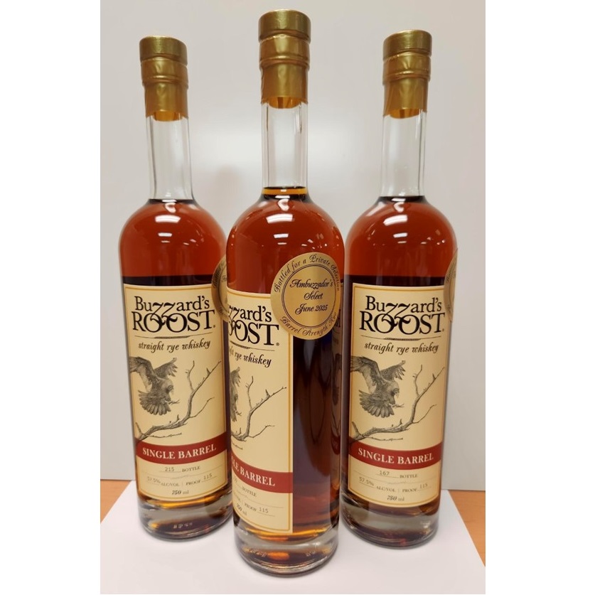 Ambuzzadors Rye bottles 2025