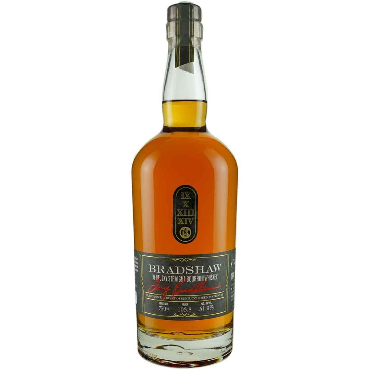 Bradshaw Bourbon bottle