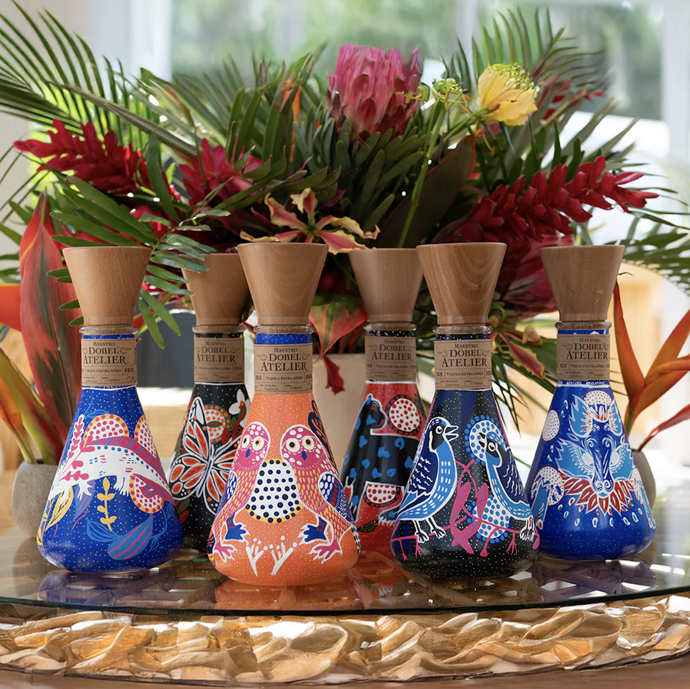 Dobel Tequila Atelier Extra Añejo vessels