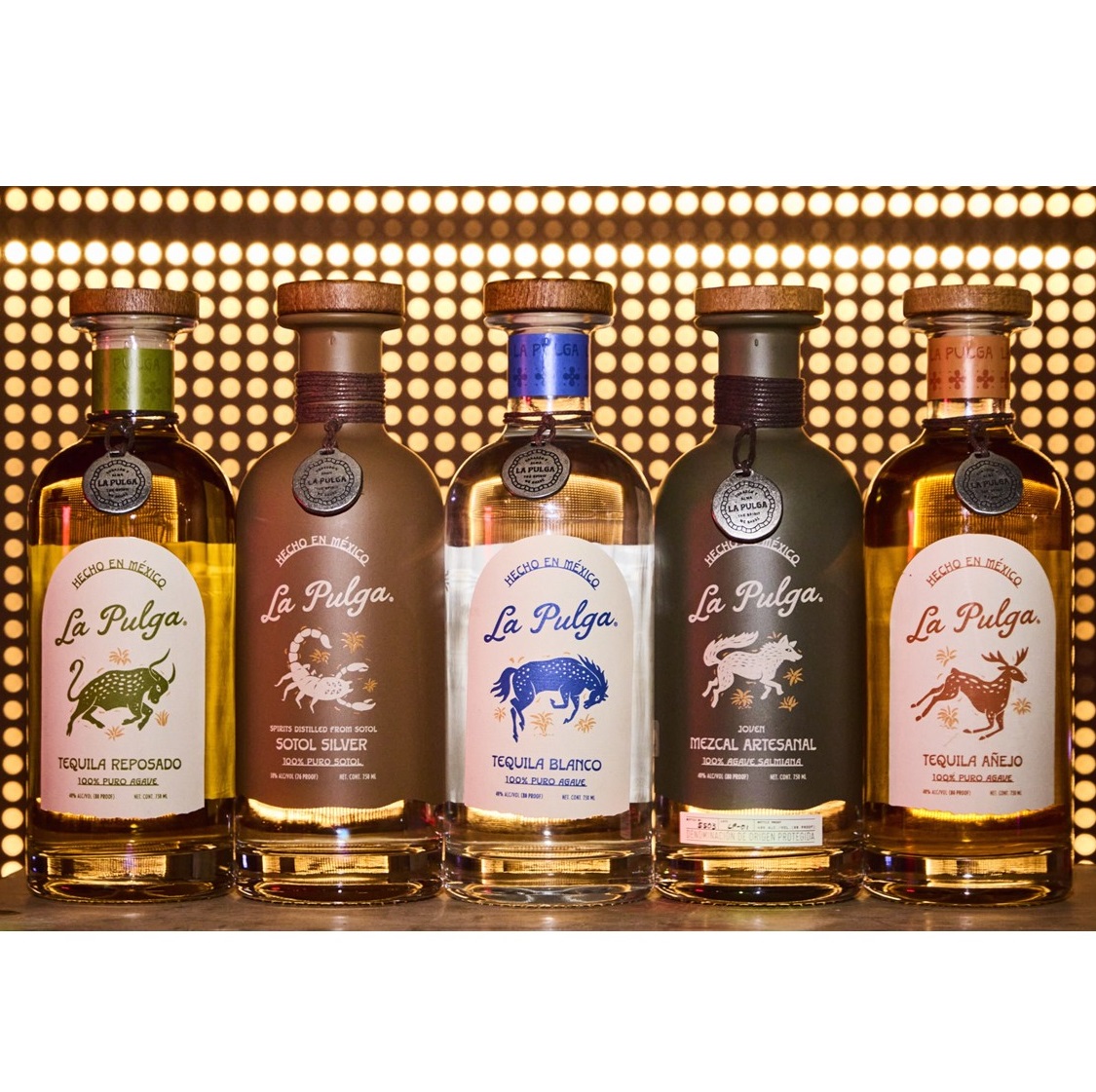 La Pulga Tequila bottles SQUARE