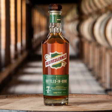 Old Fitzgerald 7-Year-Old Bottled in Bond in rickhouse