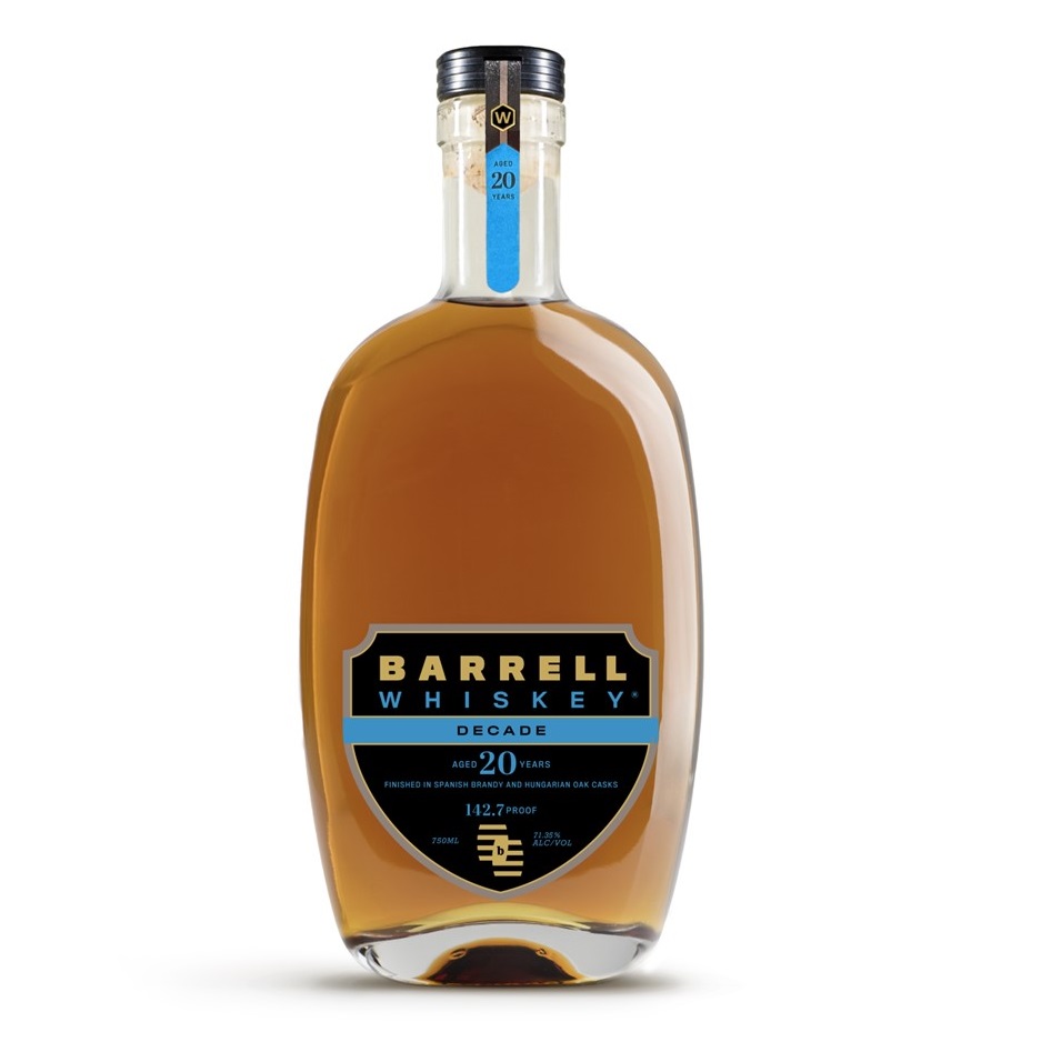 Barrell Decade bottle SQUARE