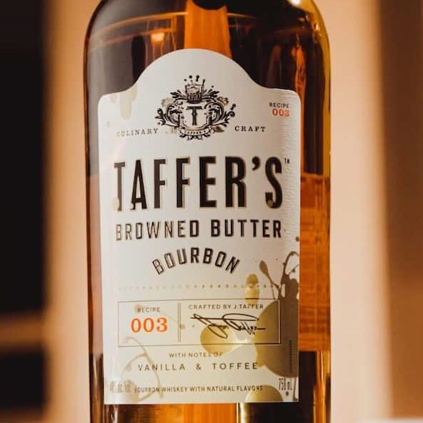 Taffers Browned Butter Bourbon bottle