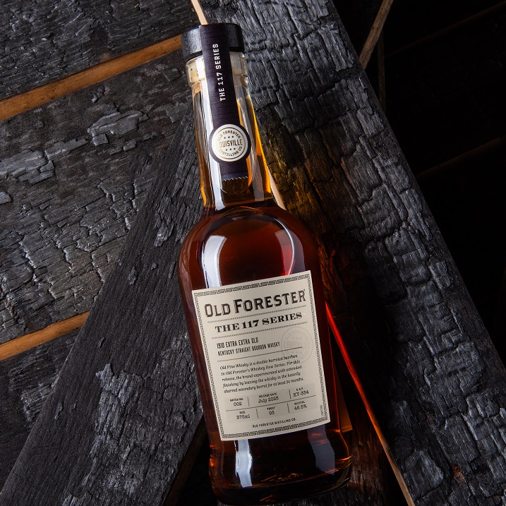 Old Forester 117 Series - 1910 Extra Extra Old bottle
