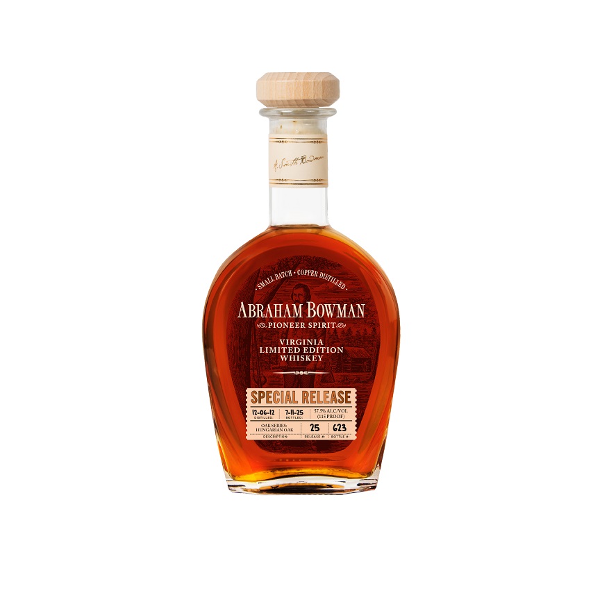 A Smith Bowman Hungarian Oak bottle