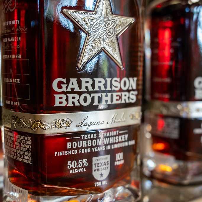Garrison Brothers Laguna Madre 2025 bottles