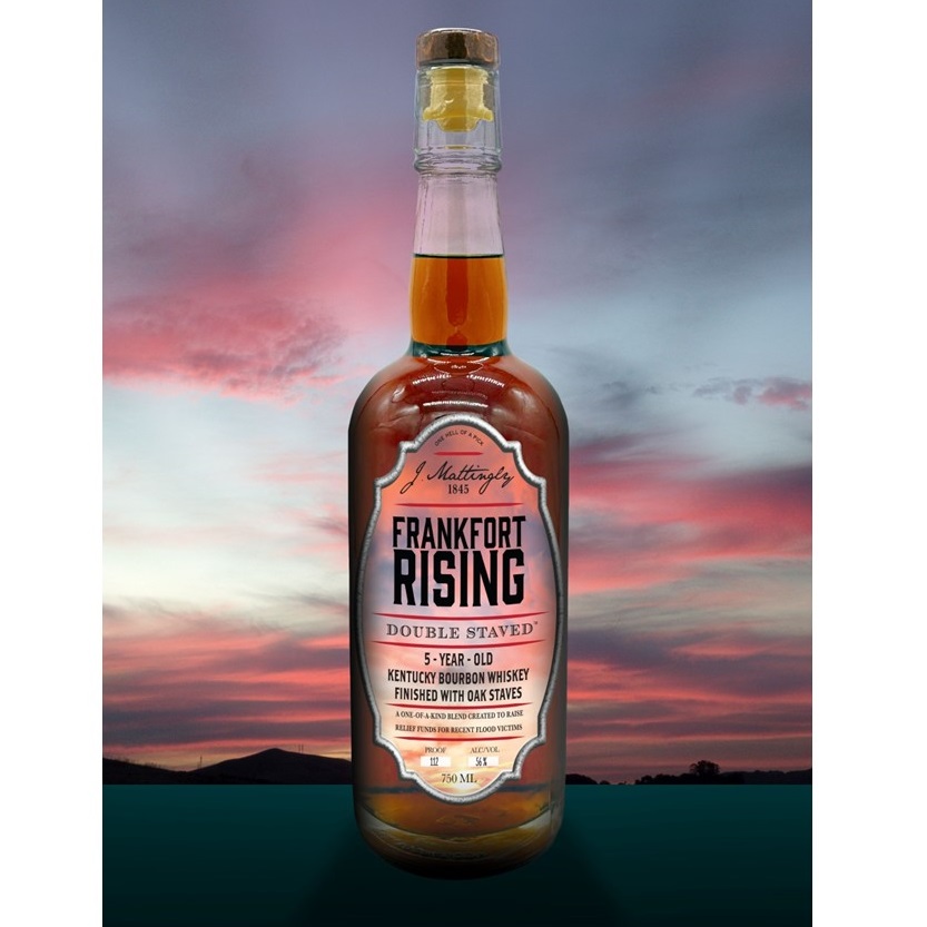 J Mattingly 1845 Frankfort Rising bottle