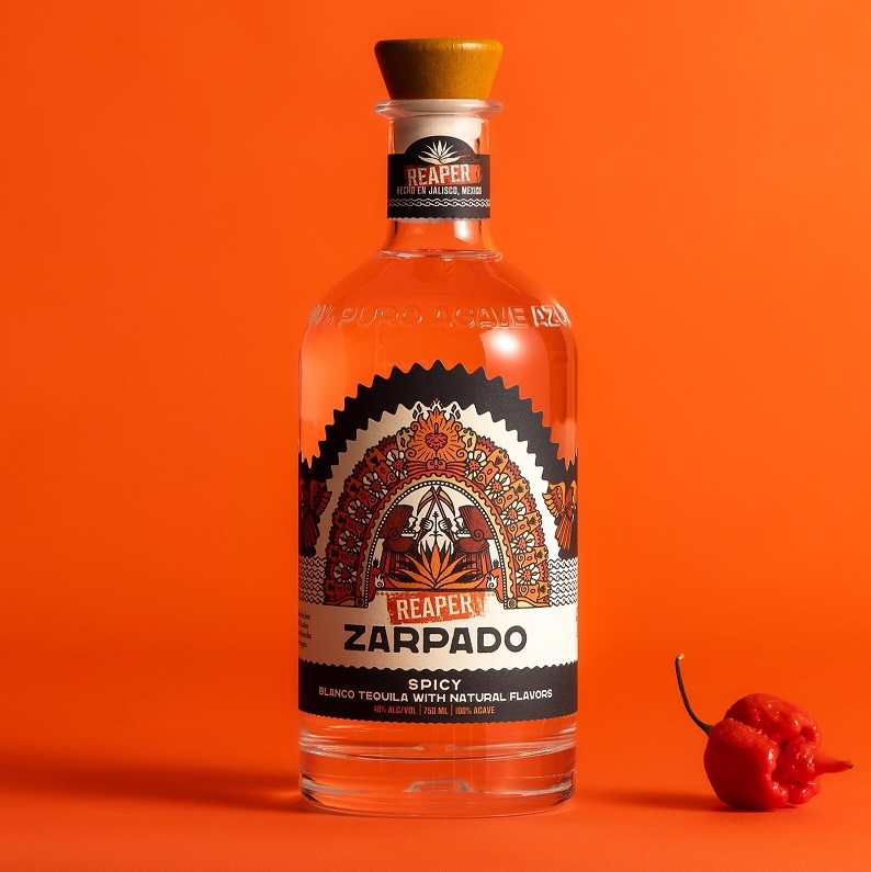 Tequila Zarpado REAPER bottle