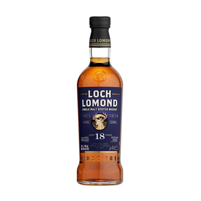 Loch Lamond 18 Year bottle SQUARE