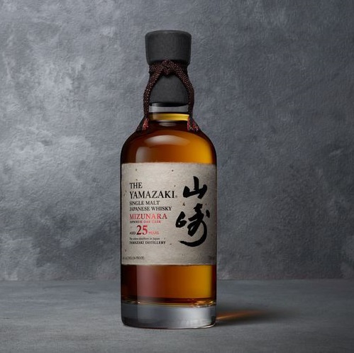 Yamazaki Mizunara 25 Year bottle