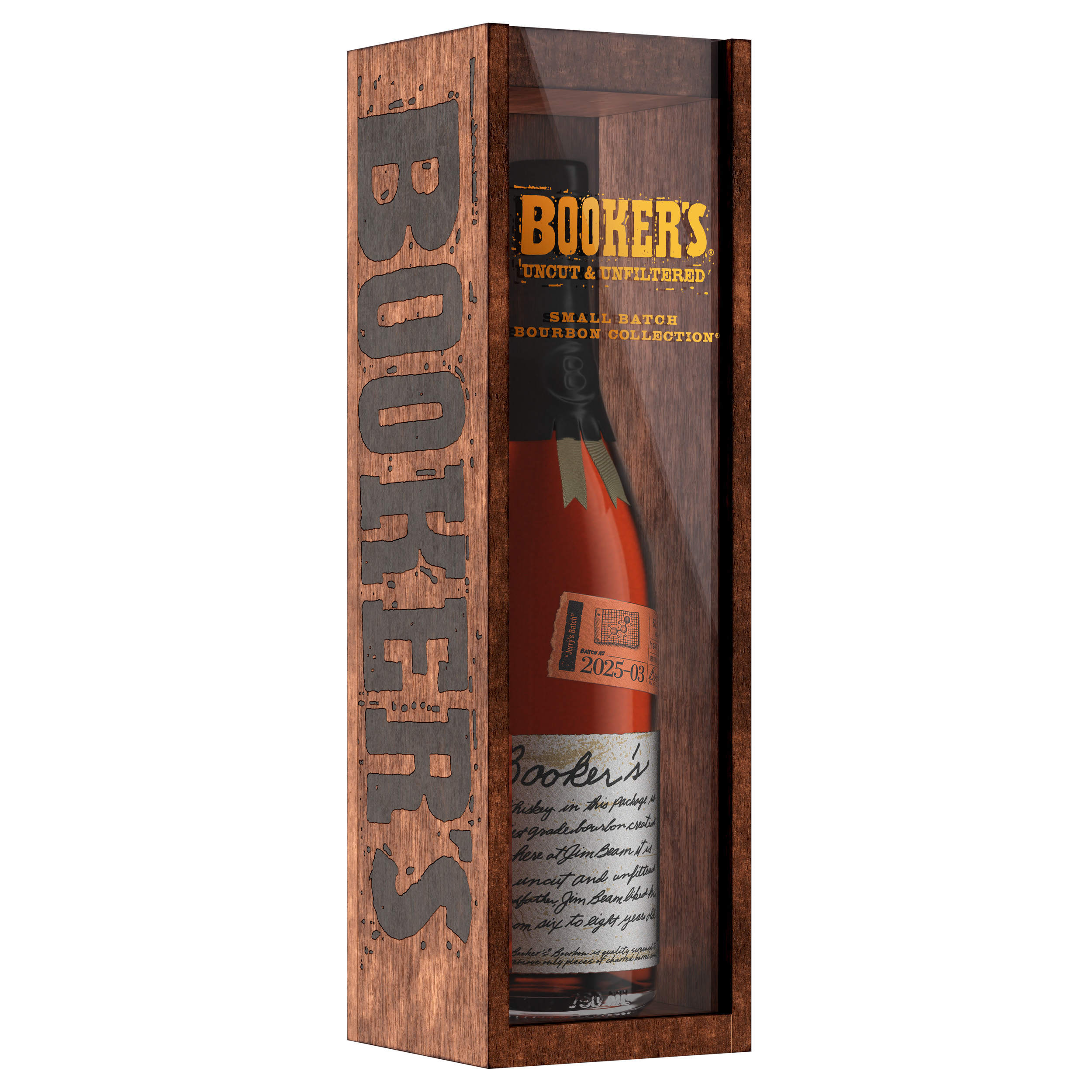 Booker's Jerry's Batch bottle in box