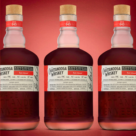 Chattanooga Whiskey Batch 045 Kola Infused bottles