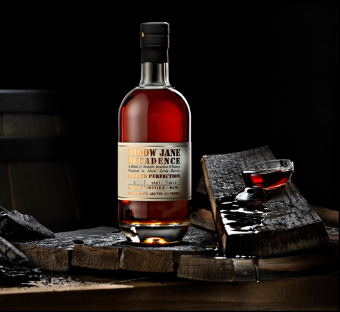 Decadence Bourbon Widow Jane bottle