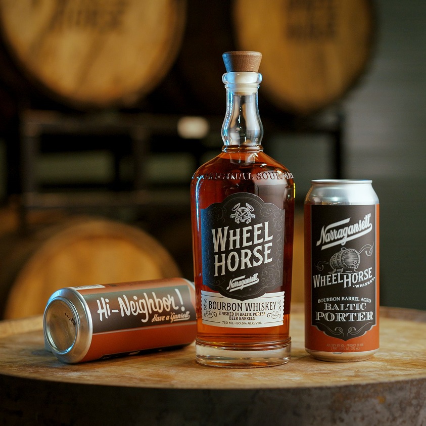 Wheel Horse x Gansett Photo cans and bottle
