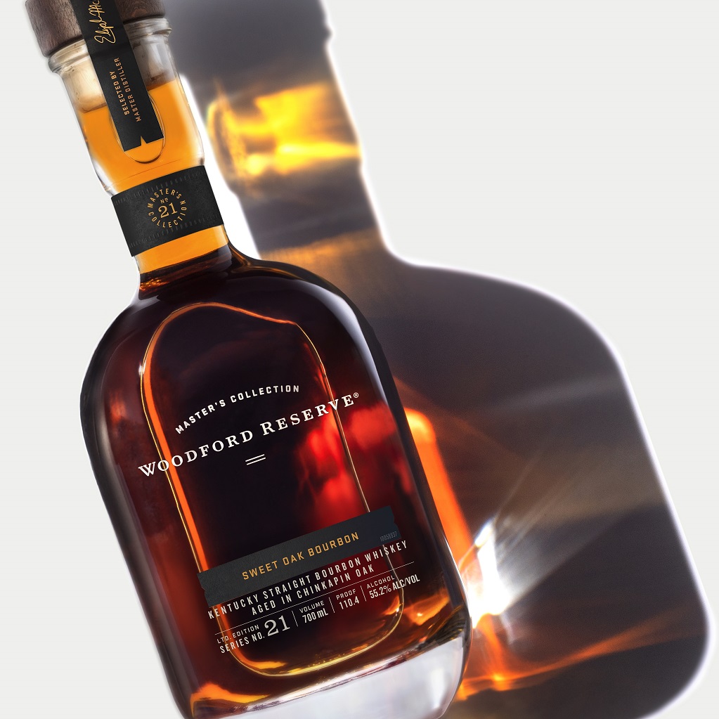 Woodford Reserve Master's Collection 2025 Sweet Oak Bourbon bottle