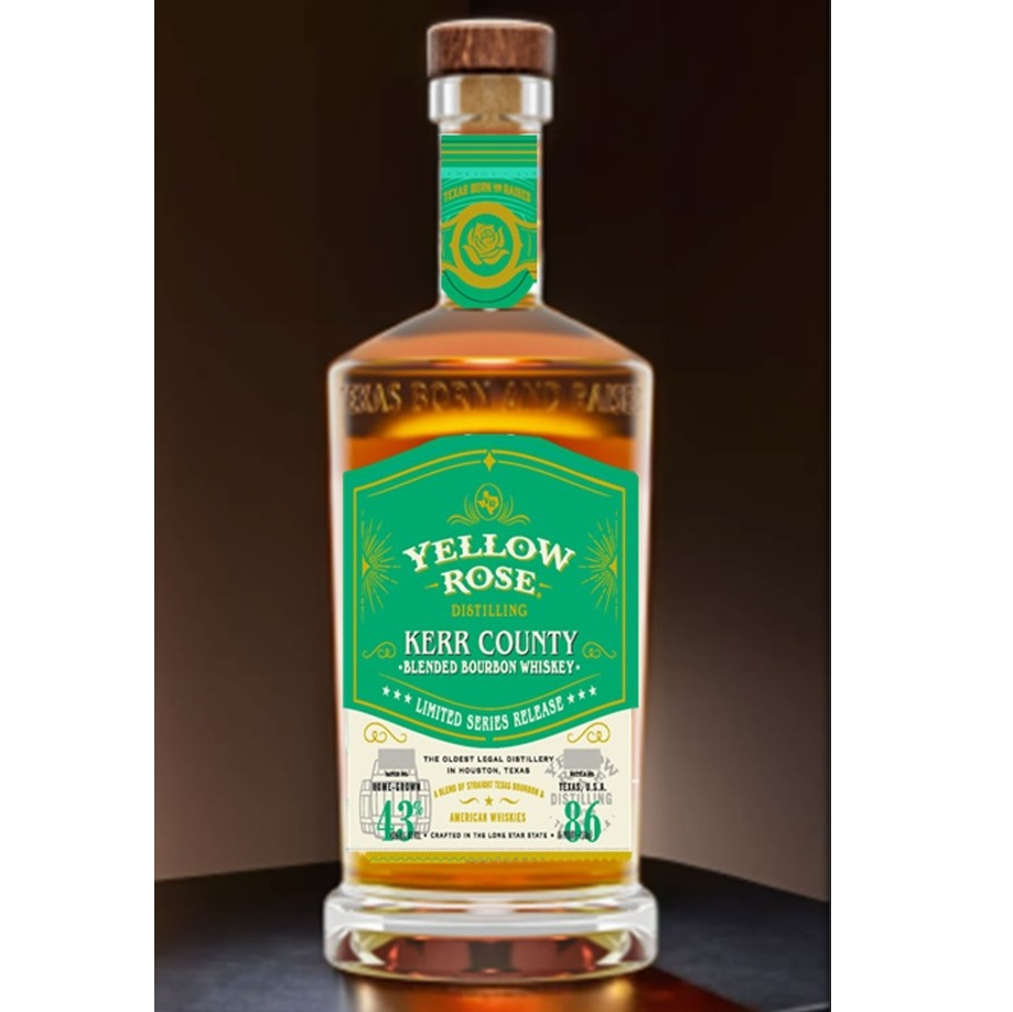 Yellow Rose Kerr County bottle