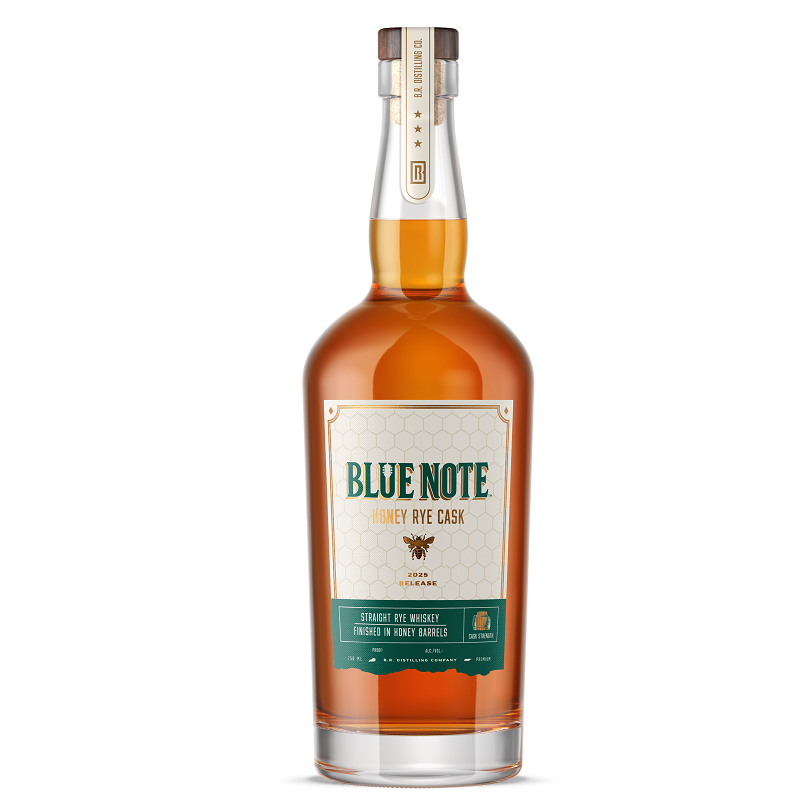 Blue Note Honey Rye Cask Front 2025