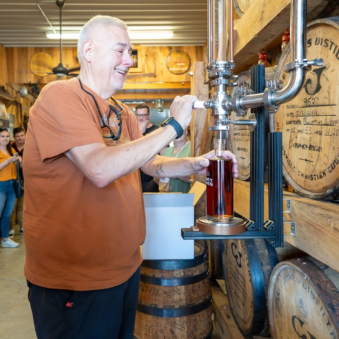 Casey Jones Distillery bottle your own experience