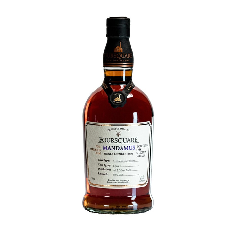Foursquare Mandamus Rum bottle