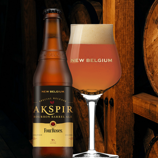 Oakspire New Belgium Brewing Four Roses