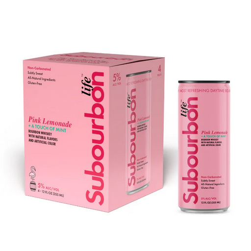 Subourbon Life Can and four pack