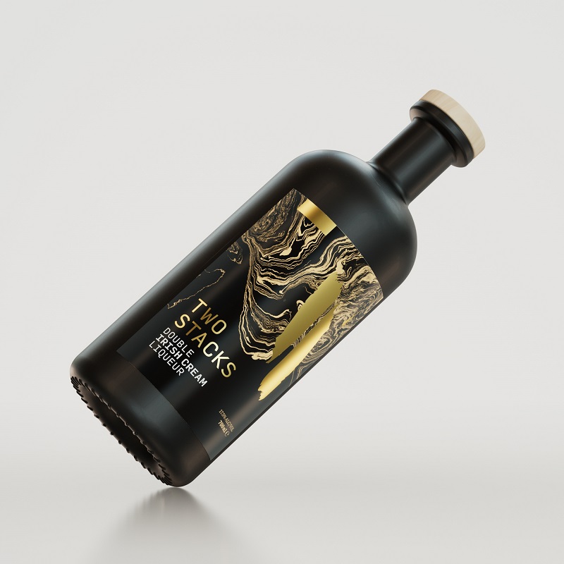 Two Stacks Double Irish Cream Liqueur bottle