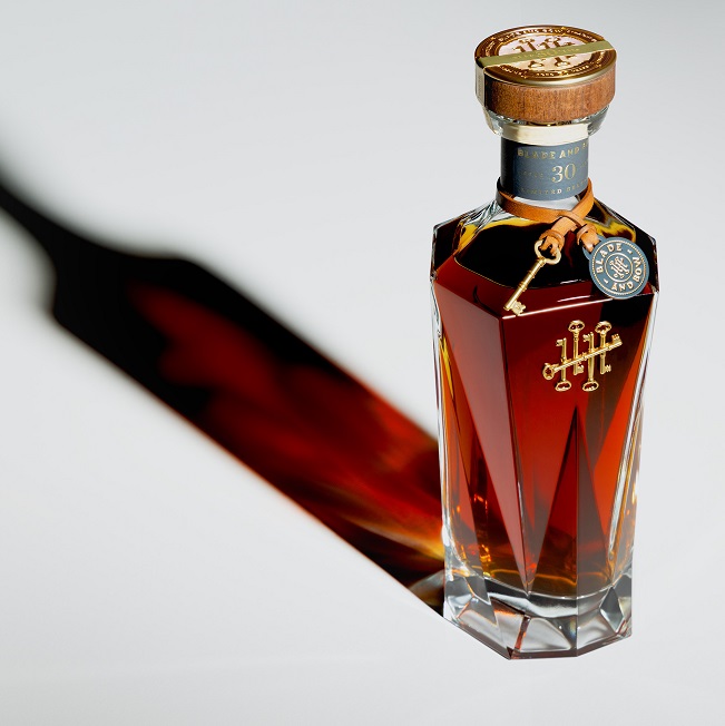 Blade and Bow 30 year bourbon bottle