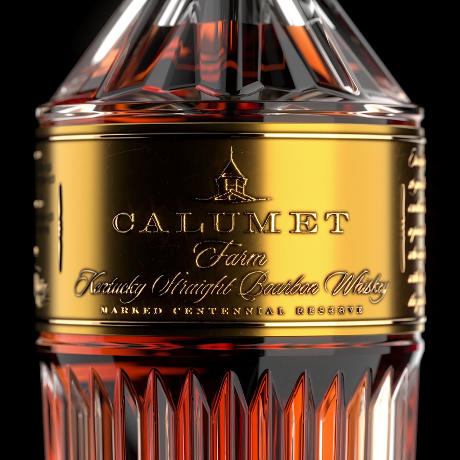 Calumet Farm 18 Year Old Bourbon - Face