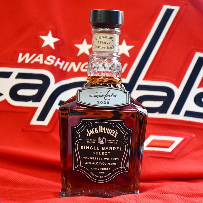 Jack Daniel's Single Barrel Washington Capitals bottle