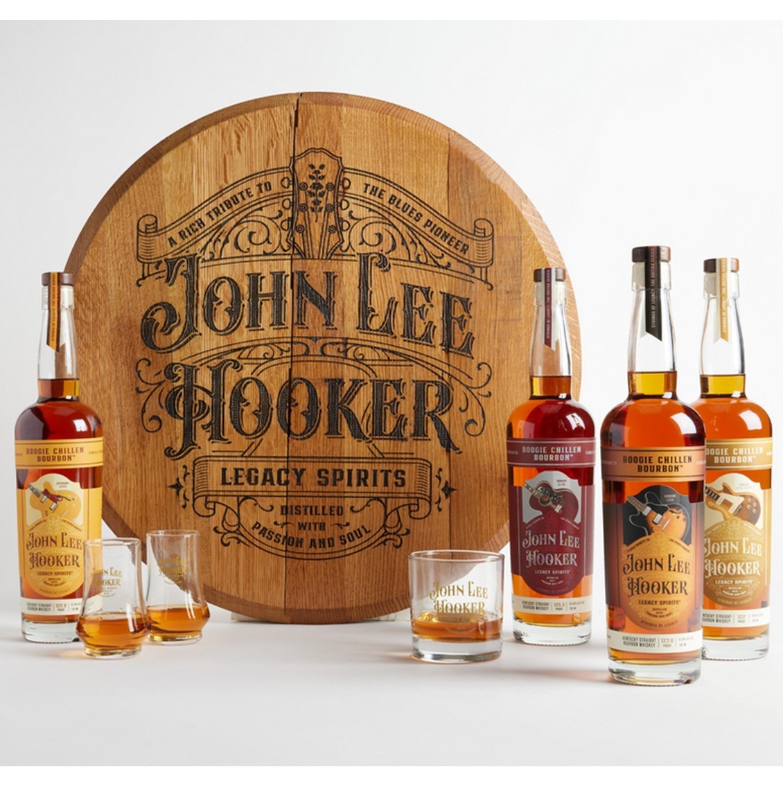 John Lee Hooker Collection Strings of Legacy bourbon collection SQUARE