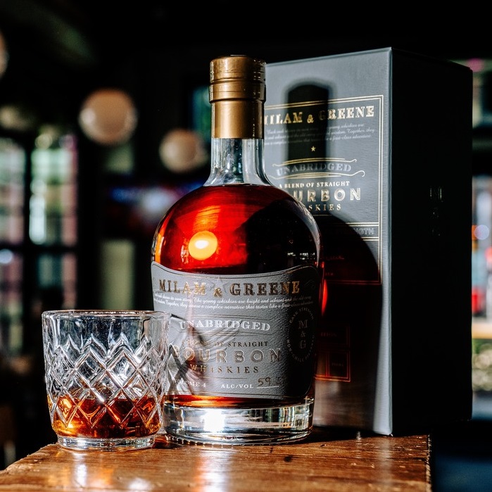 Milam & Greene Unabridged Voluome 4 bottle and box