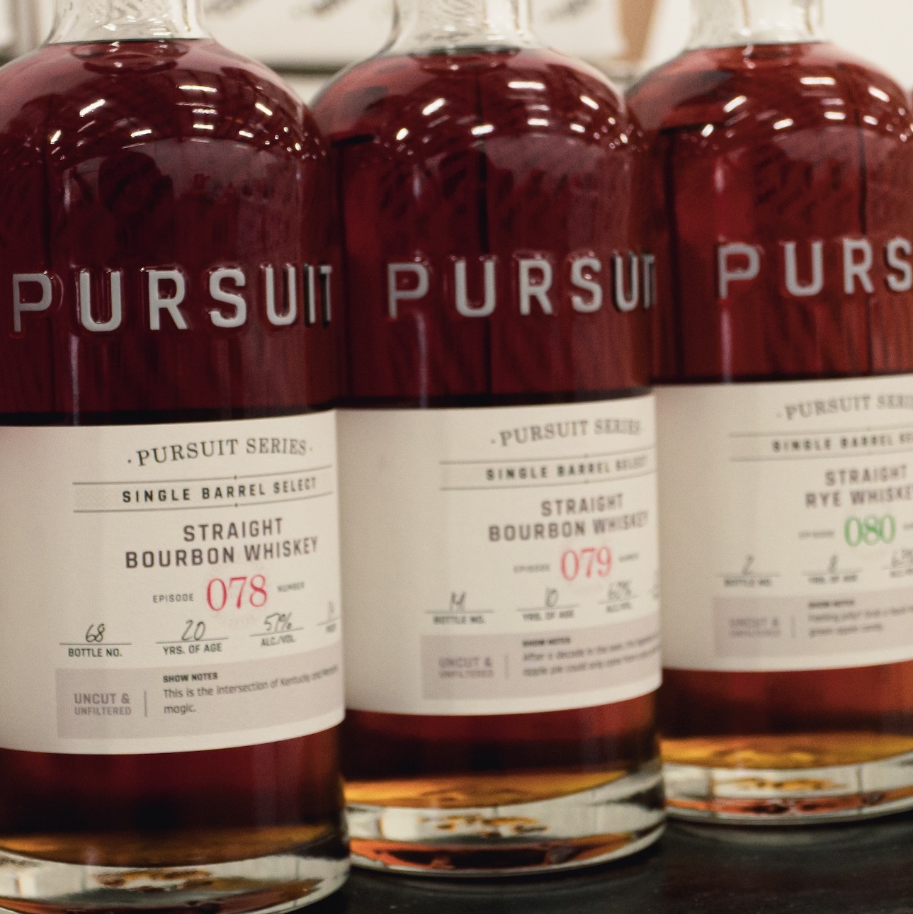 Pursuit Spirits Founder Hour bottles Nov 2025