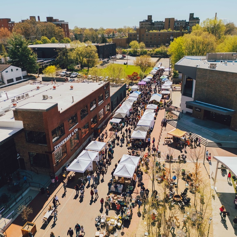 Equip Exposition Paristown Point aerial view