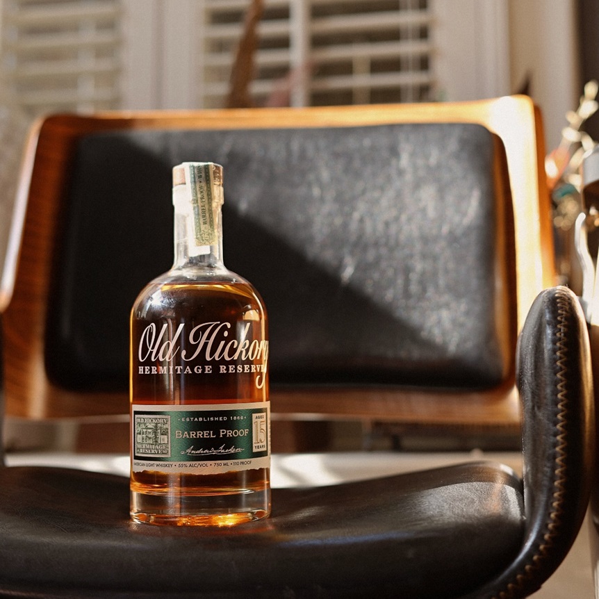 Old Hickory Hermitage Reserve 15-year-old Barrel Proof Whiskey