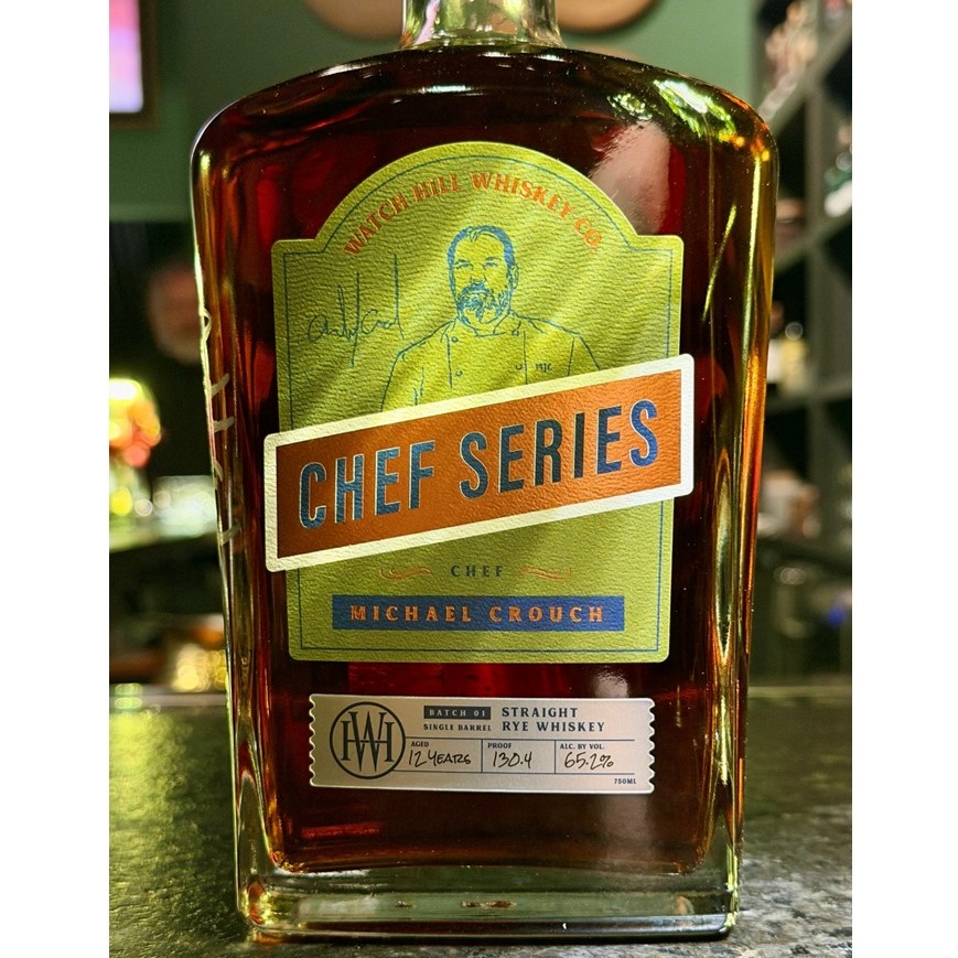Watch Hill Whiskey Rye Chef Series bottle