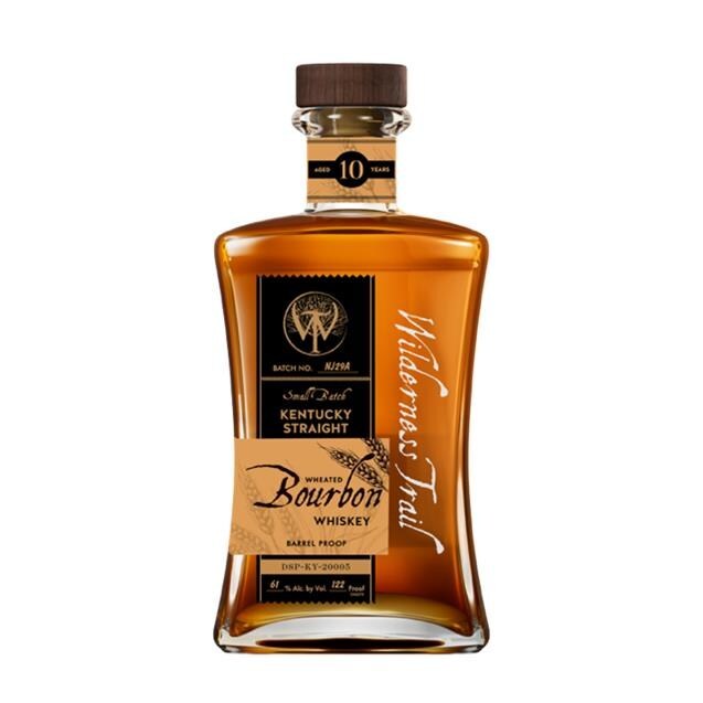 Wilderness Trail Distillery limited edition 10 Year Wheated Bourbon bottle