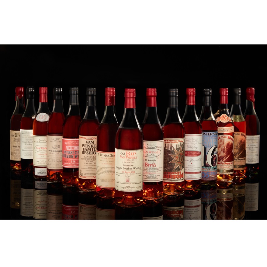 Sotheby's Great American Whiskey Collection auction lot