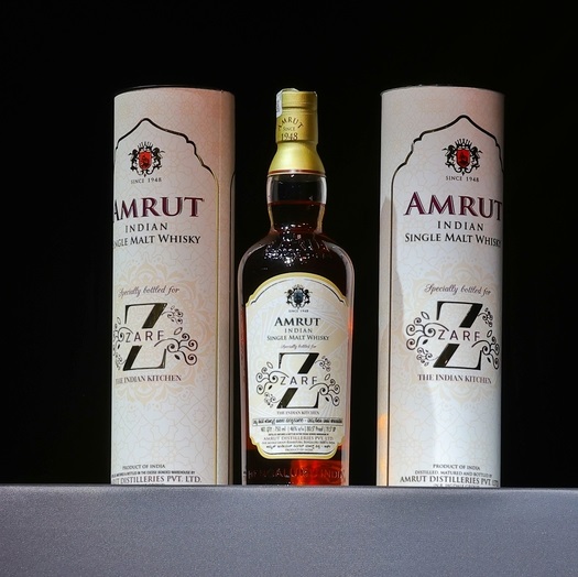 amrut exclusive whiskey sheraton grand bengaluru whitefield bottle with cylinders