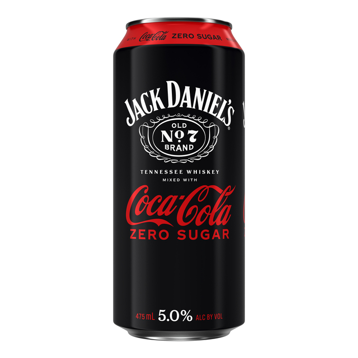 Coke Zero Jack Daniels RTD can