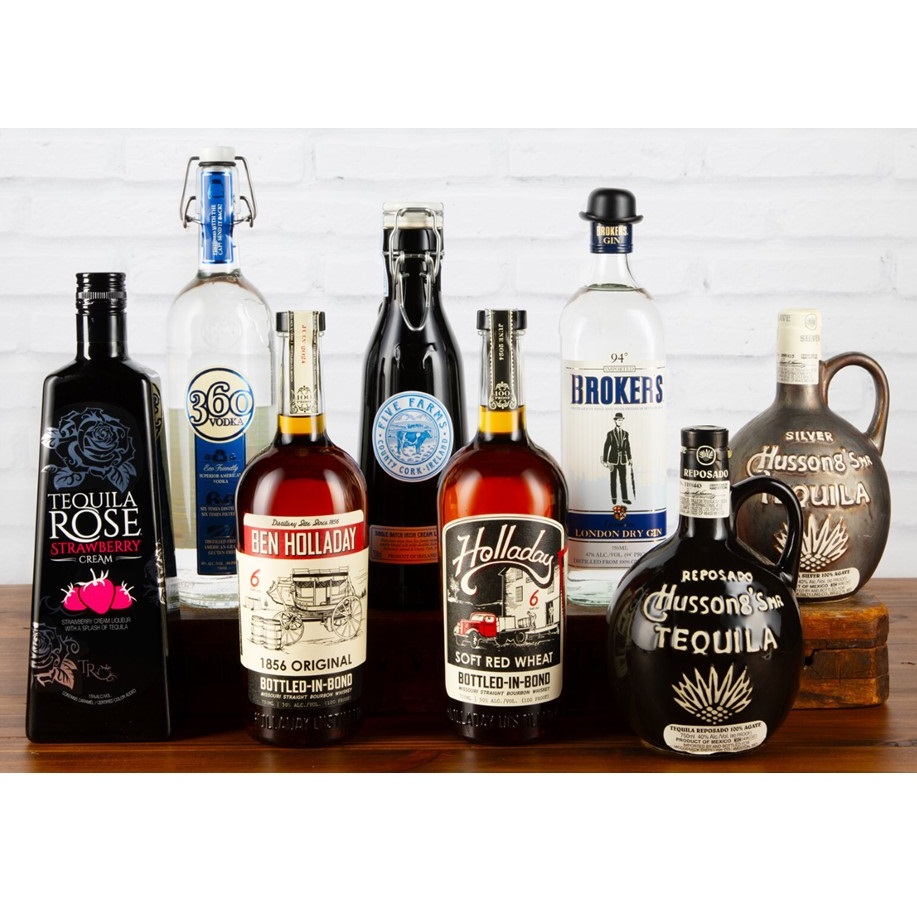 Holladay Distillery product bottles SQUARE